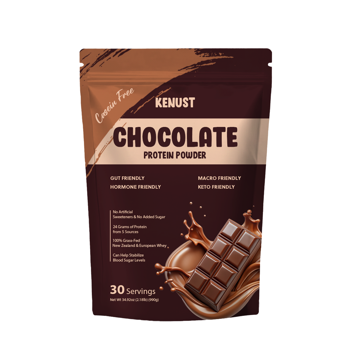 KENUST® Chocolate Protein Powder™