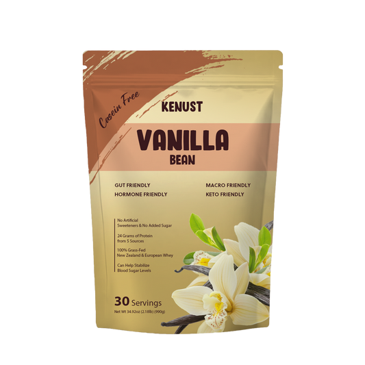KENUST® Vanilla Bean Protein Powder