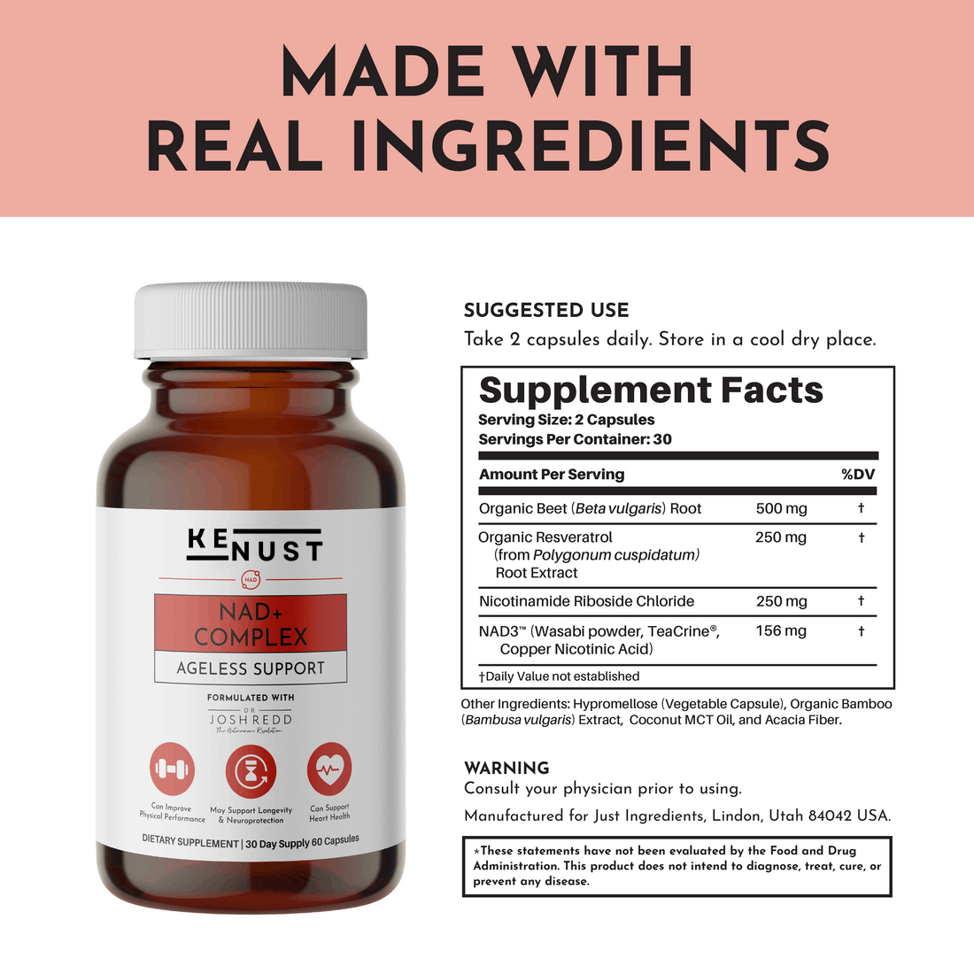 KENUST® NAD+ Complex™